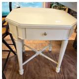 Broyhill Painted Side Table w/Drawer