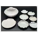 Collection of Seashell Serving Dishes