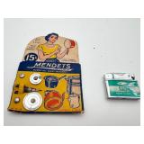 Mendets Repair Card & Salem Cigarette Lighter