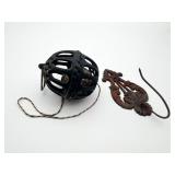 Cast Iron String Holder & Wall Mount Receipt