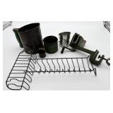 Primitive  Kitchenware ~ Sifters, Rack & Etc.