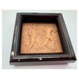 Framed Folk Art Mythological Scene
