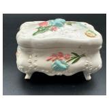Vintage Porcelain Trinket Box