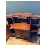 Mahogany Secretary Desk w/Bookshelves