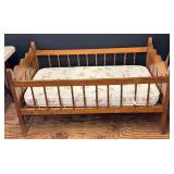 Antique Toddler Bed Folding