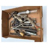 Assorted Tools, Files, Drill Bits & Dies