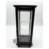 Small Glass Display Curio Cabinet Table Top