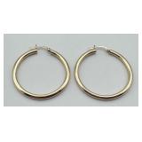 14kt Yellow Gold Hoop Earrings
