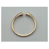 14kt Yellow Gold Ring As Is