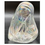 Fenton Madonna Prayer Light Tea Light Holder