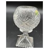 Footed Rose Bowl Vase