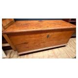 Early Blanket Chest w/Key