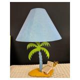 Tropical Palm Tree Table Lamp