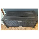 Sunset Wicker Storage Bench