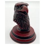 American Eagle Red Resin Figurine