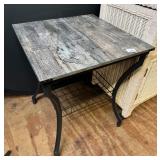 Modern Rustic Industrial Style End Table