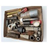 Assorted Tools, Drill Bits & Sockets