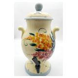 Hand Painted Ceramic Beverage Dispenser