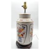 Vintage Japanese Imari Style Table Lamp