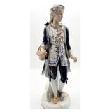 Dresden Style Porcelain Figurine of 18th Century