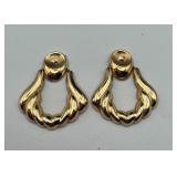 14kt Yellow Gold Earring Enhancers