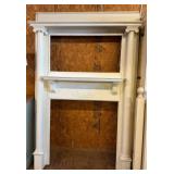 Painted Fireplace Mantle