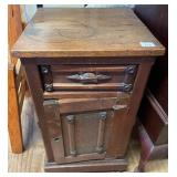 Antique Oak Nightstand As Is