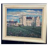 Painting of Blair Castle, Scotland by DePierre