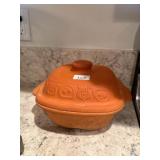 Romertopf Clay Baker Roaster w/Lid
