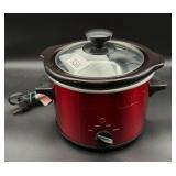 Cooks Red 1.5Qt Slow Cooker
