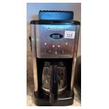 Cuisinart Coffee Maker and Sign