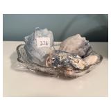 Glass Bowl of Seashells