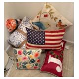 Collection of Throw Pillows