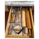 Rolling Pins & More Baking Kitchen Drawer
