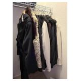 Remaining Coats Hanging in Closet