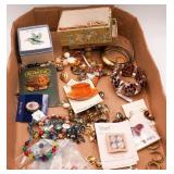 Box Lot of Costume Jewelry