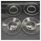 Clear Glass Salad Plates
