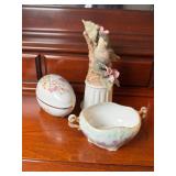 Avon Butterfly Fantasy Egg Trinket Dish, Andrea