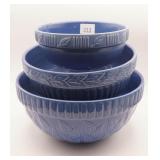 Home Again Periwinkle Blue Nesting Bowls (3)