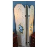 Shabby Chic Hand Painted 4 Panel Wooden Room