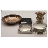 Pewter & Silver Plate Lot