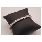 Sterling Silver CZ Tennis Bracelet