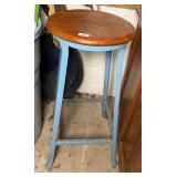 Industrial Metal Shop Stool