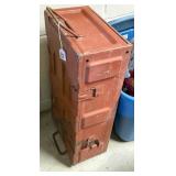 Military Steel Ammunition Crate