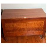 Early American Style Cherry Blanket Chest