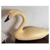 Wooden Swan Decoy