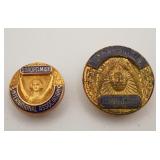 Pair of Vintage Soroptimist Organizational Pins