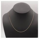 Sterling Silver Classic Link Chain Necklace