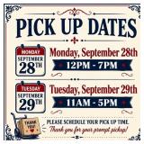 Pick Up Dates: