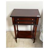 Bombay Company Mahogany Finish Two Drawer
